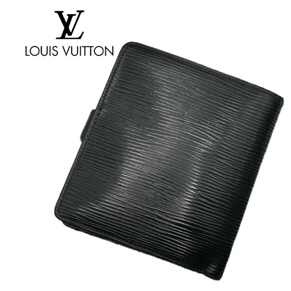 Louis Vuitton VINTAGE 1997 Epi Black Leather Bifold Compact Wallet - Picture 3 of 9